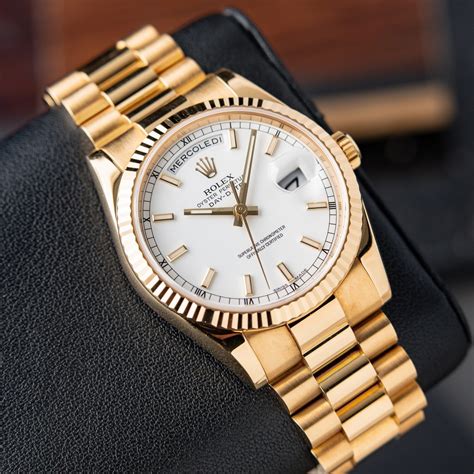 rolex 36 day date.